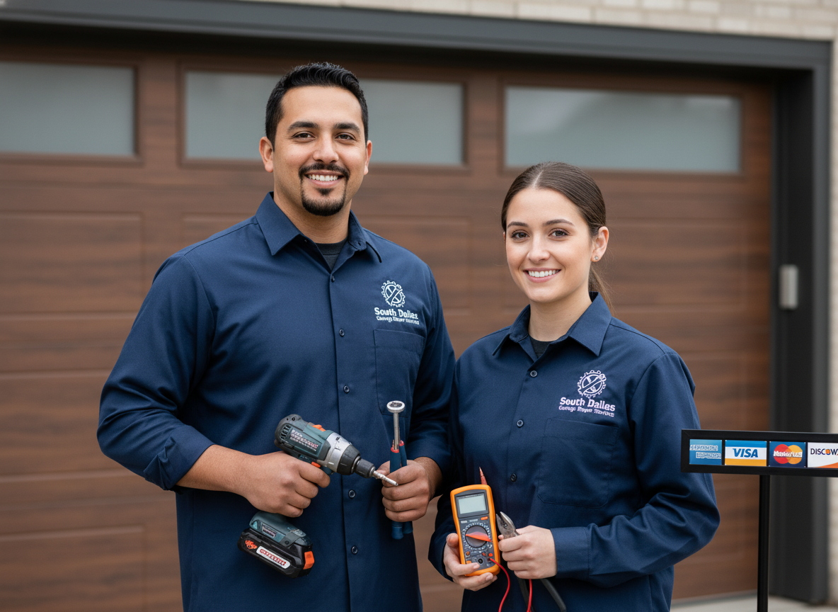 Our team at South Dallas Garage Repair